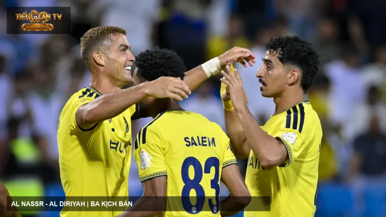 Al Nassr ăn mừng trong ảnh tư liệu